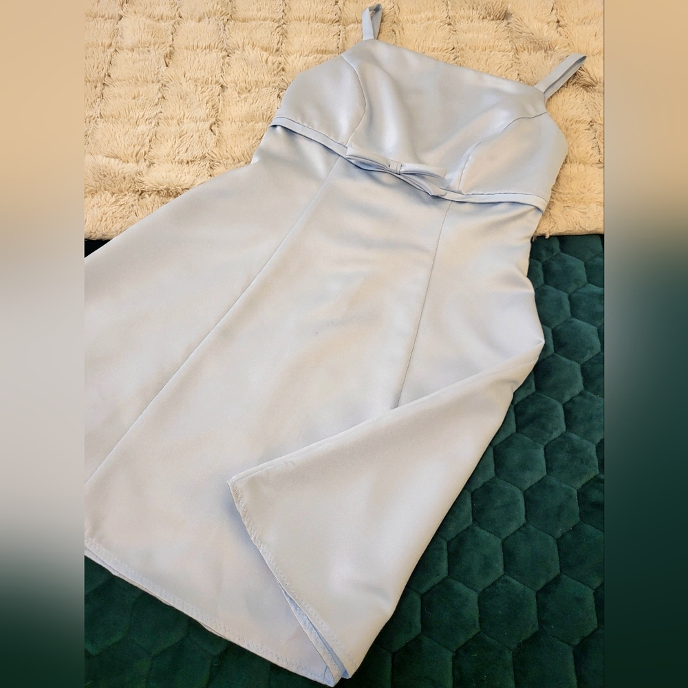 Vintage Y2K Champagne Formals Mini Dress